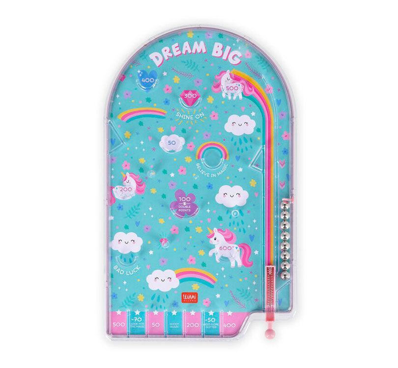 Mini Pinball Unicornios - manodesantaoficial