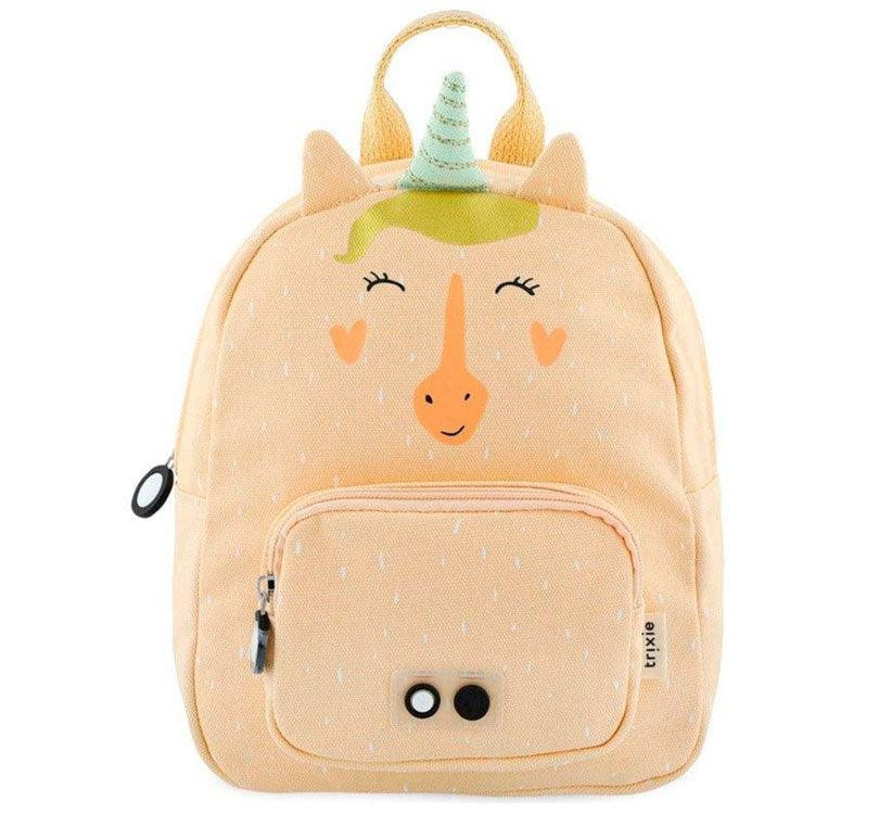 Mochila pequeña en color vainilla suave modelo Mrs Unicoirn Unicornio. de la marca trixie baby