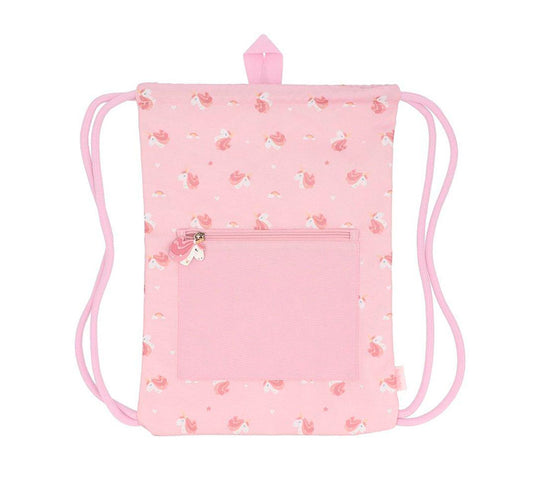 Mochila Saco Impermeable Magical Unicorn Personalizable - manodesantaoficial