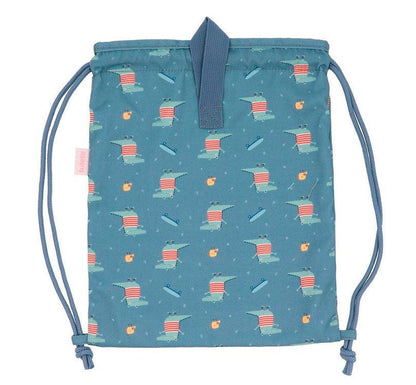 Mochila Saco tela Croc personalizable - manodesantaoficial