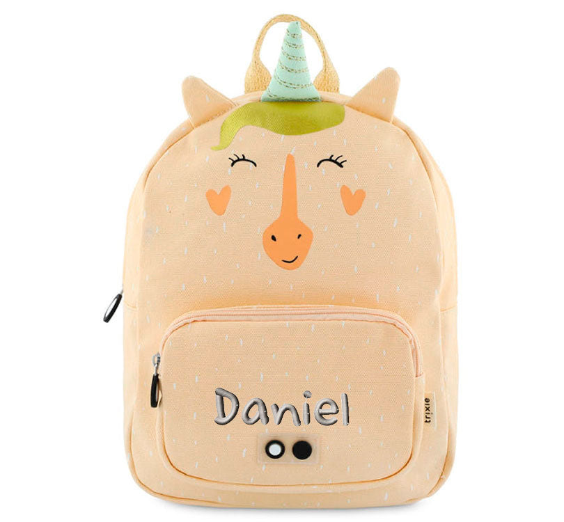 mochila infantil trixie ocn bordado 