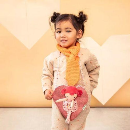 Muñeca Aline con Bolso Corazón - manodesantaoficial