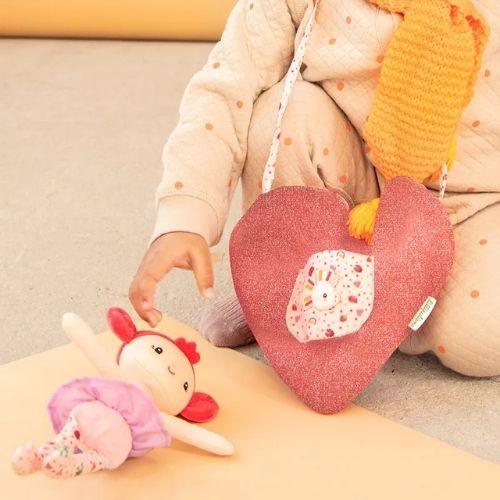 Muñeca Aline con Bolso Corazón - manodesantaoficial