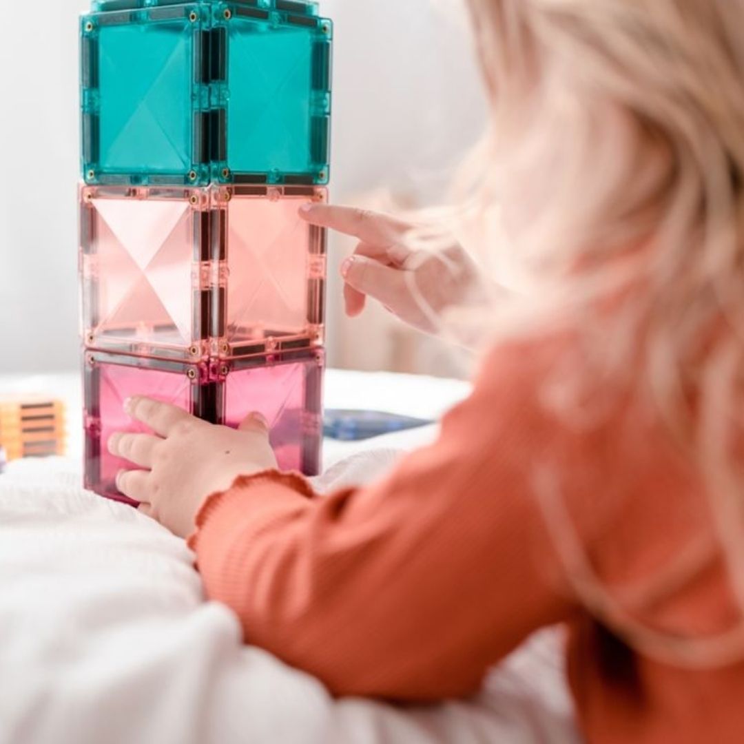 Pack creativo 120 piezas magnéticas Pastel - manodesantaoficial