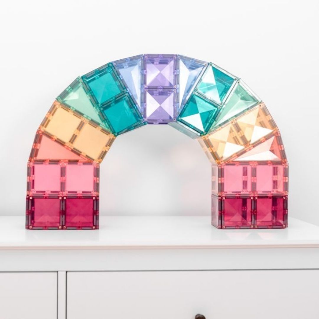 Pack creativo 120 piezas magnéticas Pastel - manodesantaoficial