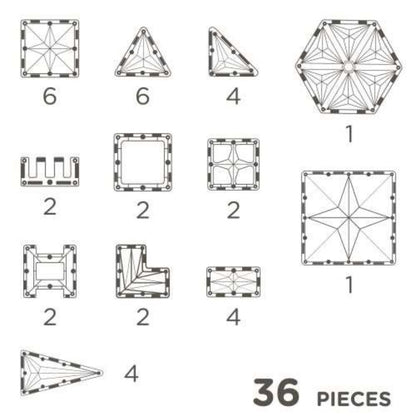 set de 36 piezas Cleverclixx Petite Paste fcihas
