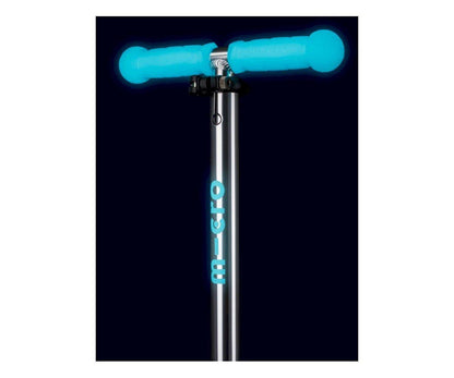 Patinete Mini deluxe LED Brilla en la oscuridad Azul - manodesantaoficial