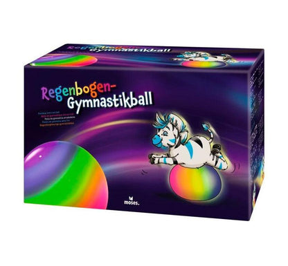 Pelota de gimnasia arcoiris - manodesantaoficial
