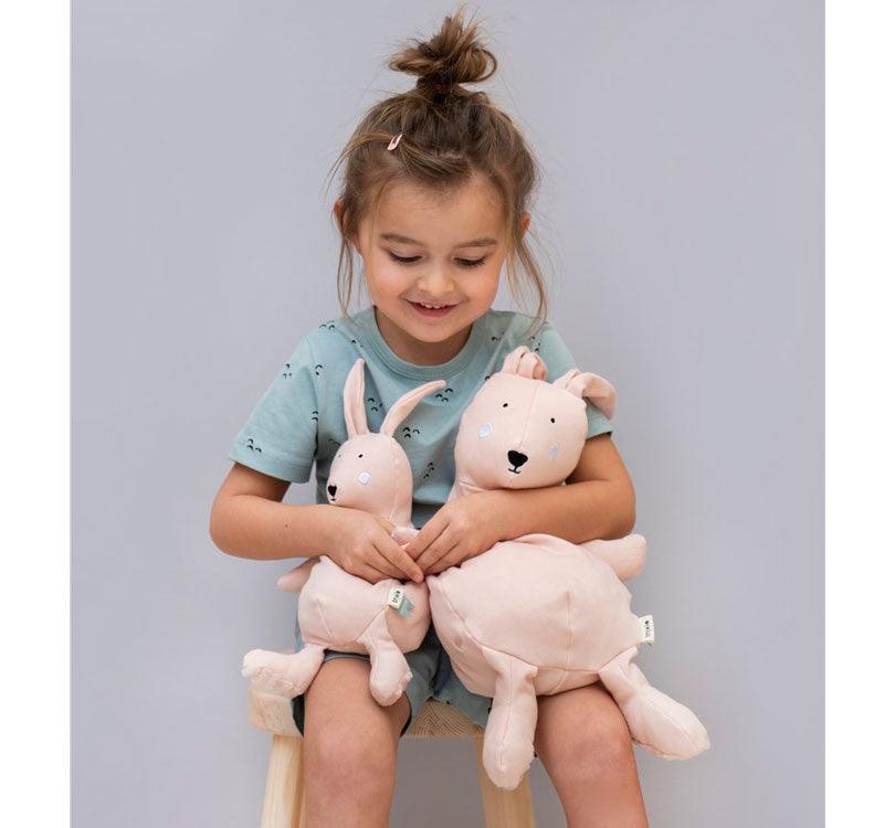 Peluche pequeño Conejo algodón orgánico - manodesantaoficial