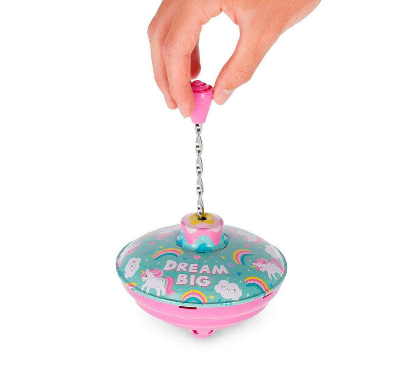 Peonza grande Spin me Round UNICORN - manodesantaoficial