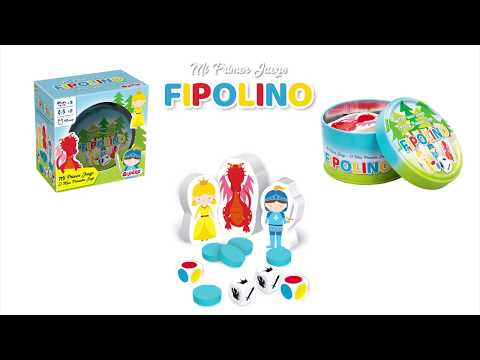 Video explicativo del juego cipolino con sus figuras y fichas de juego de lógica preescolar cipolino, con el dragón,la princesa y el caballero, los dados y las deseadas fichas azules de lúdilo  