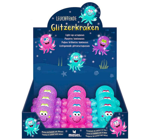 Pulpo luminoso en el agua - manodesantaoficial