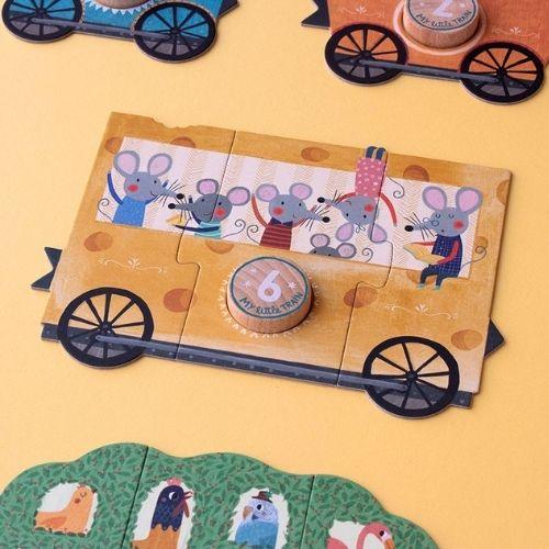 Puzzle my Little train Londji - manodesantaoficial