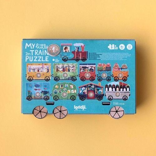 Puzzle my Little train Londji - manodesantaoficial