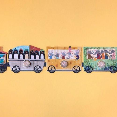 Puzzle my Little train Londji - manodesantaoficial