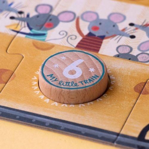 Puzzle my Little train Londji - manodesantaoficial