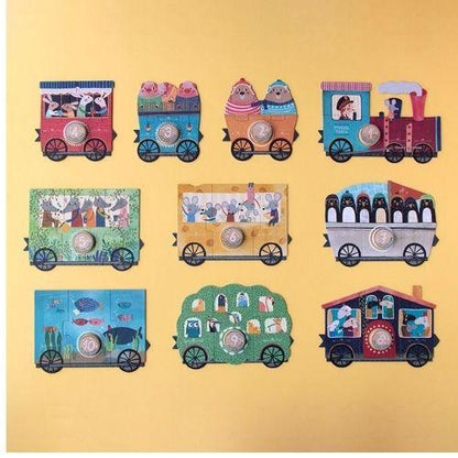 Puzzle my Little train Londji - manodesantaoficial