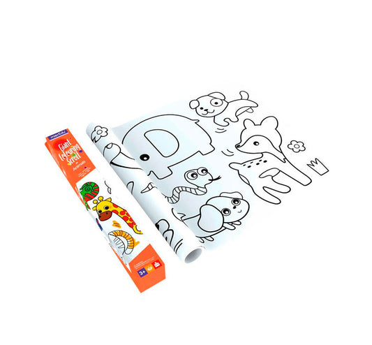 Rollo para colorear mágico Animales - manodesantaoficial