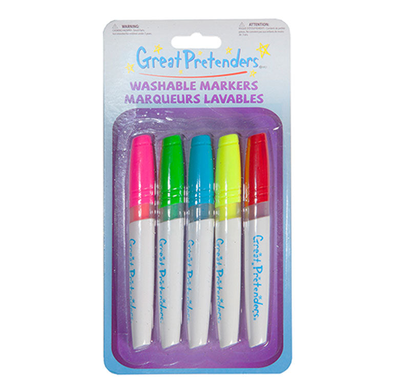 Set 5 rotuladores para colorear disfraces - manodesantaoficial