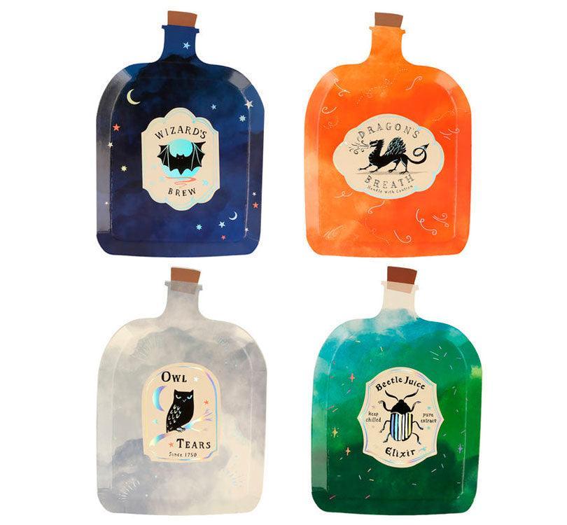 Set de 8 platos Magic Halloween - manodesantaoficial