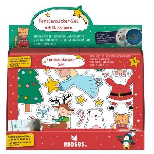 Set Pegatinas para la ventana que brillan en la oscuridad - manodesantaoficial