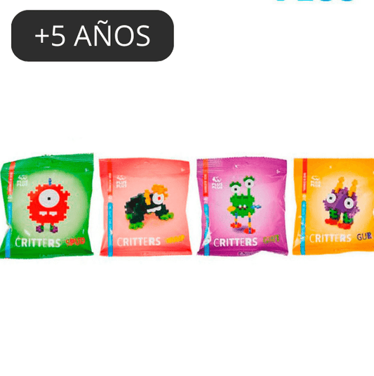 Sobre 40 piezas construcción Critters - manodesantaoficial