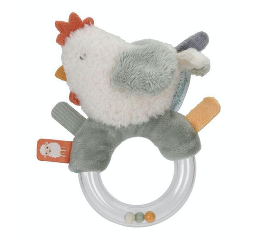 Sonajero blandito Gallinita Little Dutch - manodesantaoficial