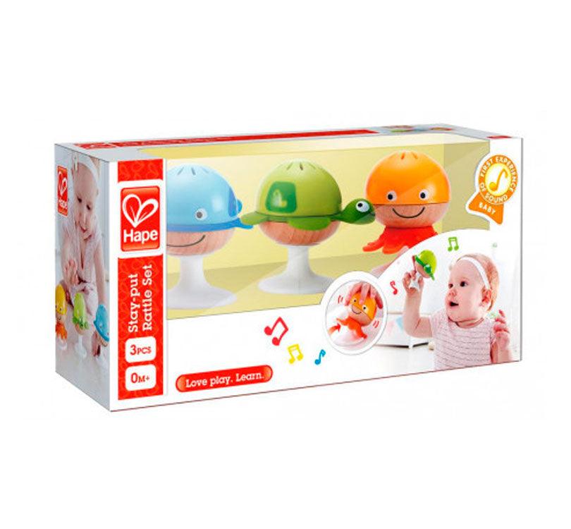 Sonajeros con ventosa Hape - manodesantaoficial