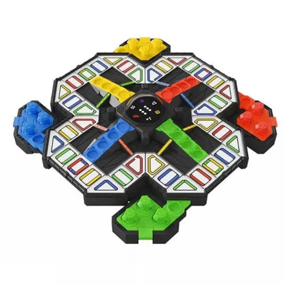 Super Ludo – Parchís digital galáctico con&nbsp; eventos sorpresa

Edad recomendada: A partir de 6 años
Medidas aproximadas: Formato de sobremesa
Incluye: 1 tablero electrónico con botón central, fichas y funciones digitales
Funciona con: 3 pilas AA (no incluidas)