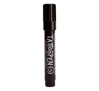 Tattoopen Rotulador para dibujar en la piel Negro - manodesantaoficial