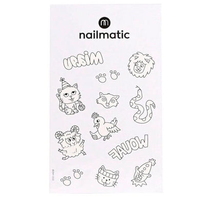 Tatuajes para colorear Animales - manodesantaoficial