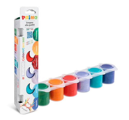 Témpera para pintar 6 colores ESPECIALES - manodesantaoficial