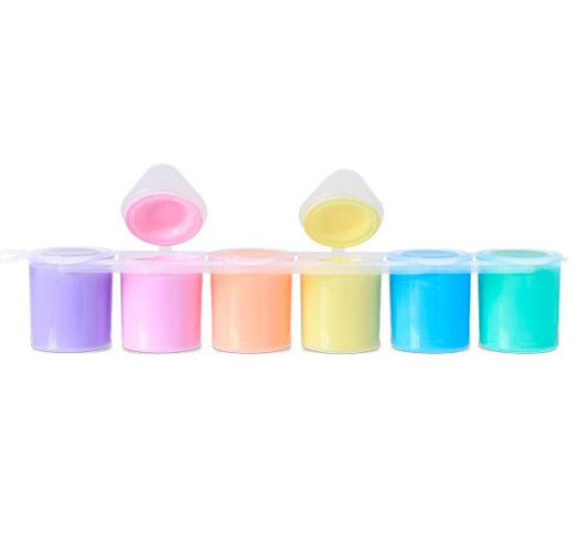 Tempera para pintar 6 colores PASTEL - manodesantaoficial