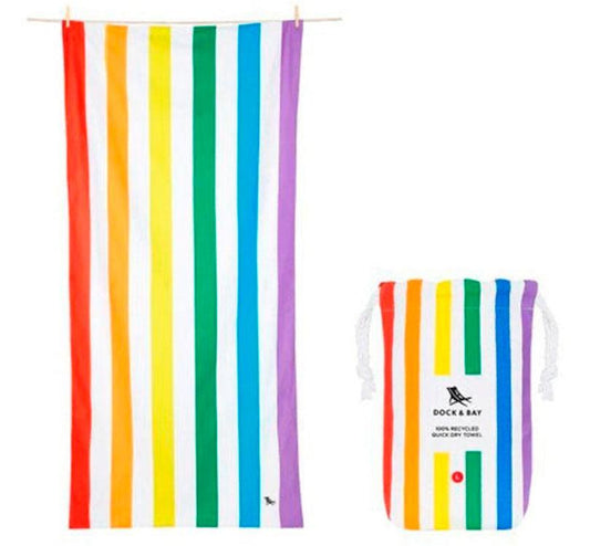 Toalla antiarena Dock and Bay RAINBOW XL - manodesantaoficial