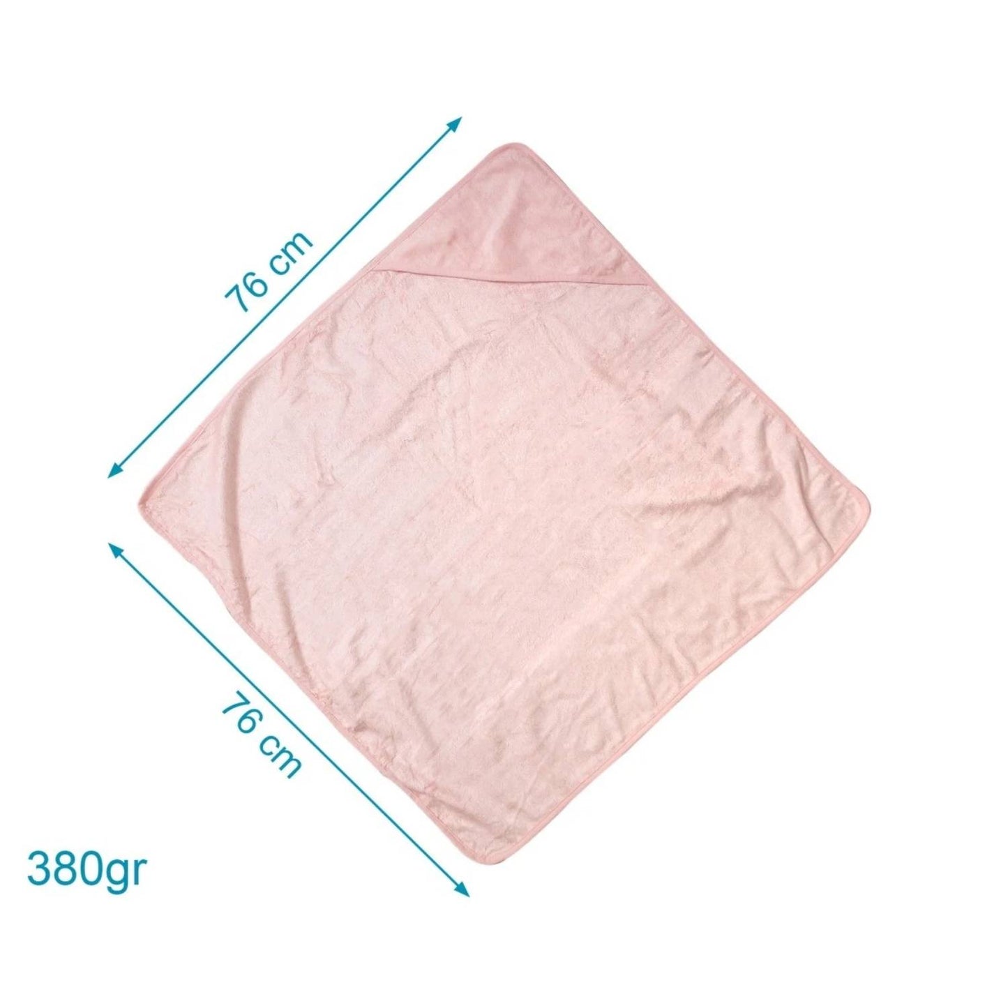 🛁 Capa de bambú: Toalla de alta absorción y suavidad extrema, ideal para el momento del baño.