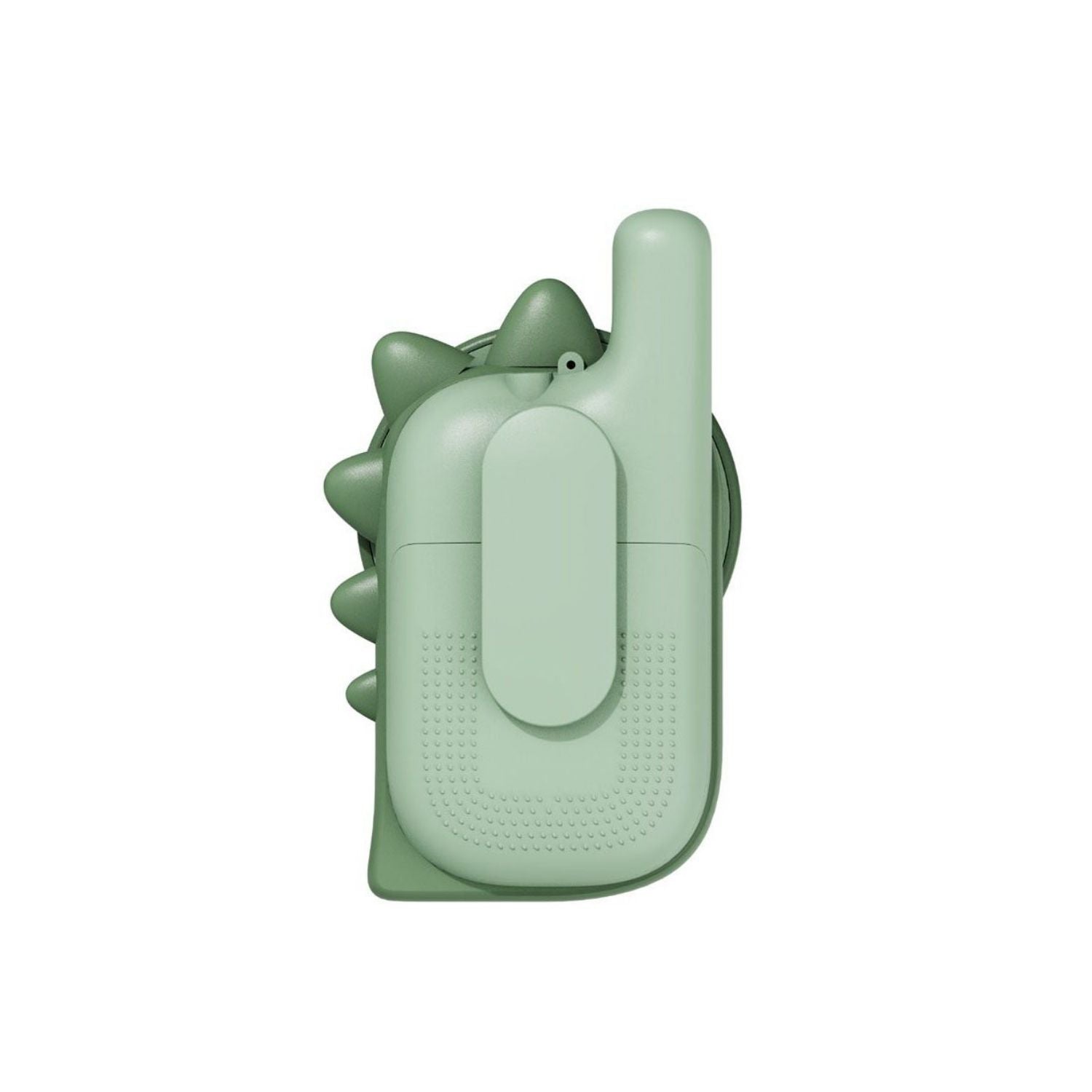  Walkie Talkies Zoo Dino Green (The Zoofamily)

Los&nbsp;Walkie Talkies Zoo Dino Green aseguran la comunicación en todas las misiones y aventuras. Su diseño de dinosaurio y acabado en silicona suave los hace resistentes y divertidos, perfectos para juegos de rol con un alcance de hasta $3 \text{ km}$. 