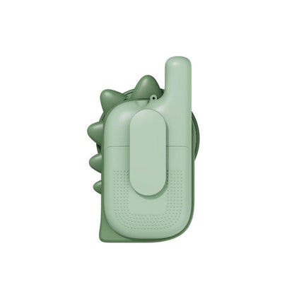  Walkie Talkies Zoo Dino Green (The Zoofamily)

Los&nbsp;Walkie Talkies Zoo Dino Green aseguran la comunicación en todas las misiones y aventuras. Su diseño de dinosaurio y acabado en silicona suave los hace resistentes y divertidos, perfectos para juegos de rol con un alcance de hasta $3 \text{ km}$. 