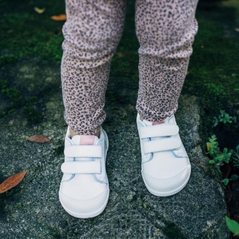 Zapatilla Blanca respetuosa TENNIS BLANCO ROSA - manodesantaoficial
