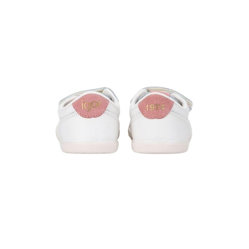 Zapatilla Blanca respetuosa TENNIS BLANCO ROSA - manodesantaoficial