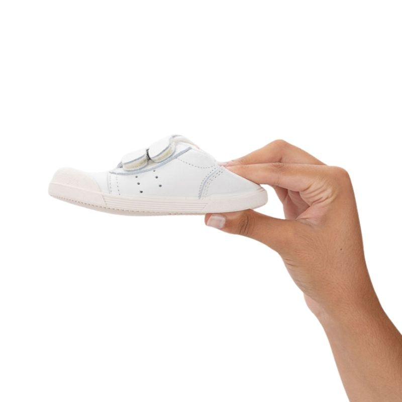 Zapatilla Blanca respetuosa TENNIS BLANCO ROSA - manodesantaoficial