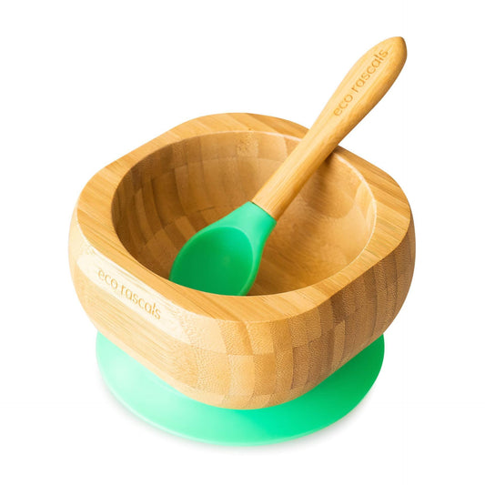 Bol Bambú con cuchara Ecorascals - manodesantaoficial