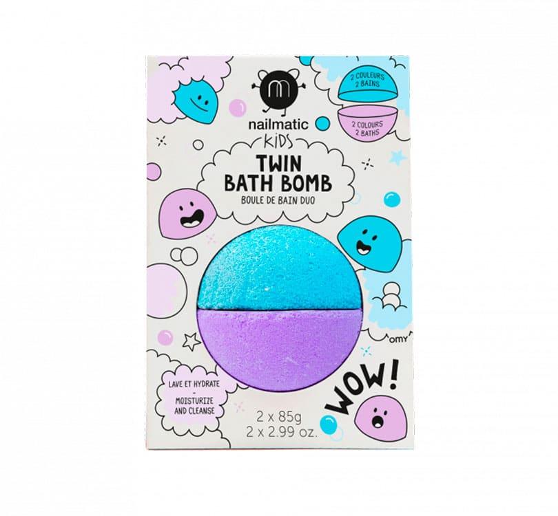 Bomba de baño twin azul Nailmatic - manodesantaoficial