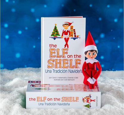 Elf on the shelf (Cuento y Elfo) Chica - manodesantaoficial