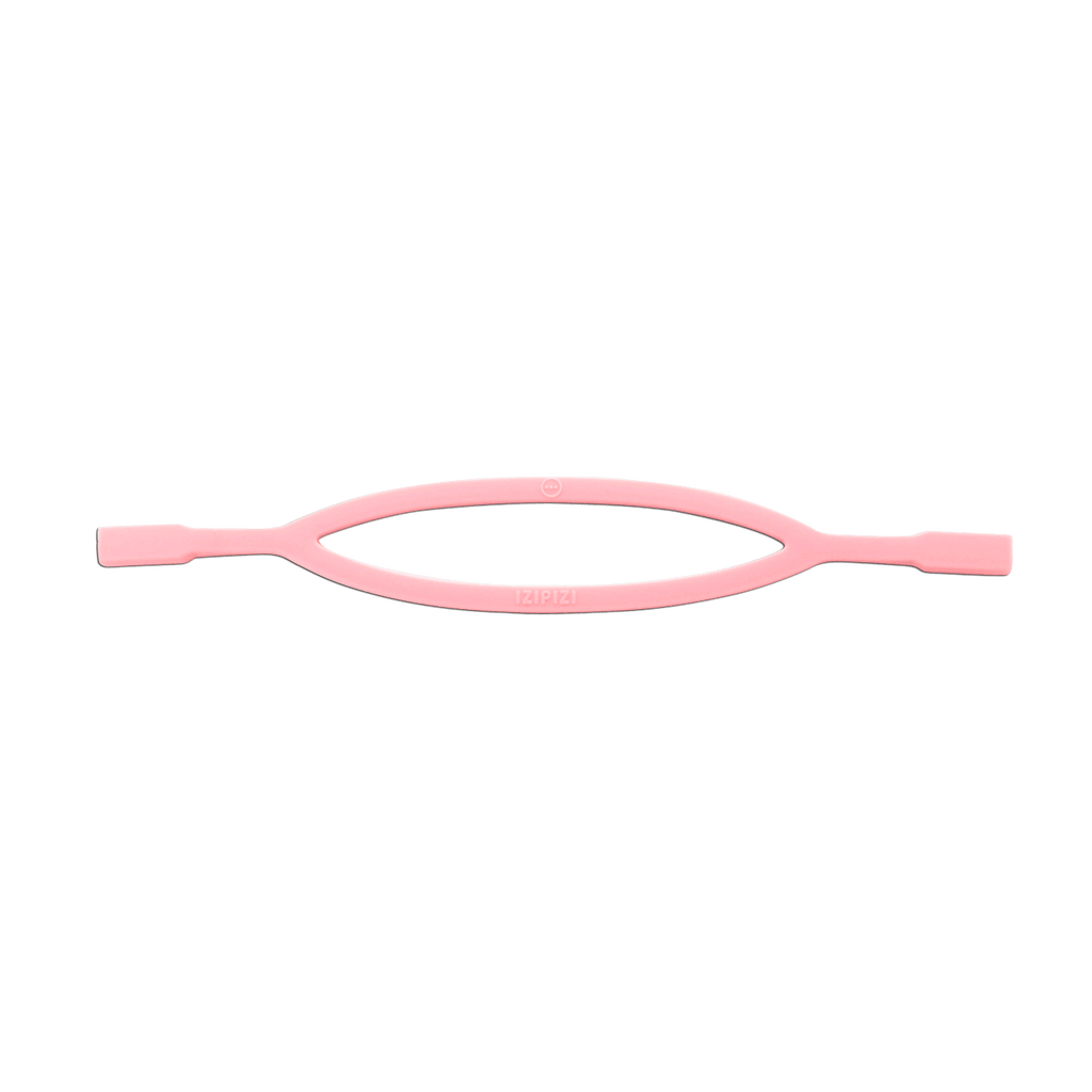 cinta de goma rosa de la Gafas de sol infantiles marca izipizi en talla 3 5 años, montura modelos d , redondeadas en color rosa