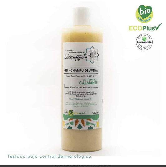 Gel champú Avena La Biznaguera - manodesantaoficial