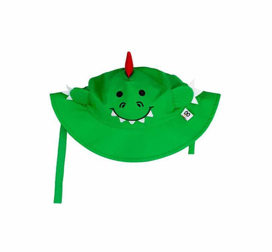 Gorro con protección solar DInosaurio Zoocchini - manodesantaoficial
