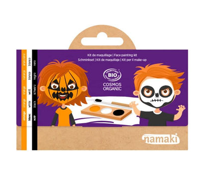 Kit maquillaje Calabaza y esqueleto Namaki - manodesantaoficial