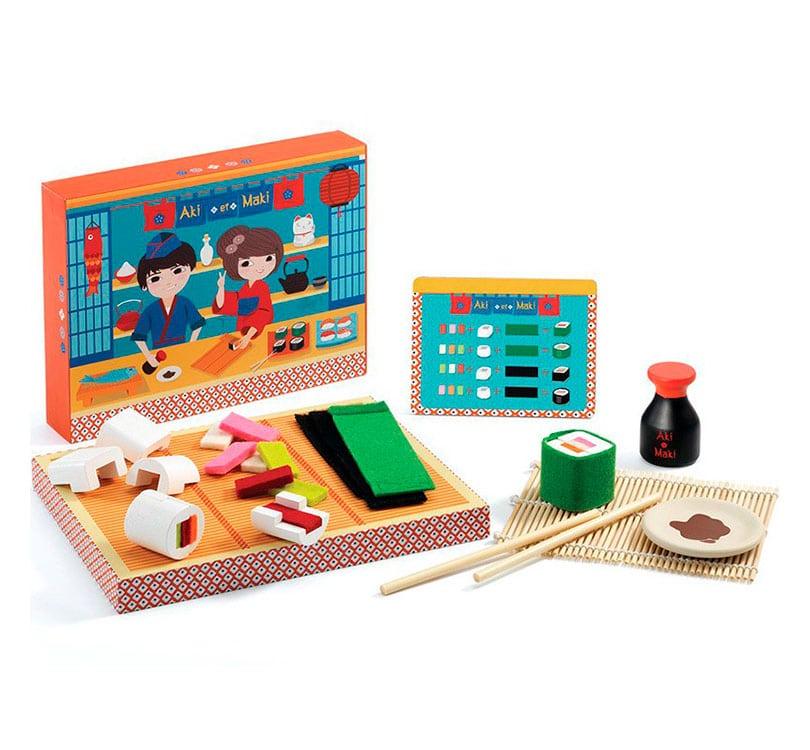 Kit Sushi Aki et Maki Djeco - manodesantaoficial