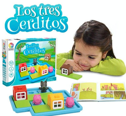 Los tres cerditos Smart Games - manodesantaoficial