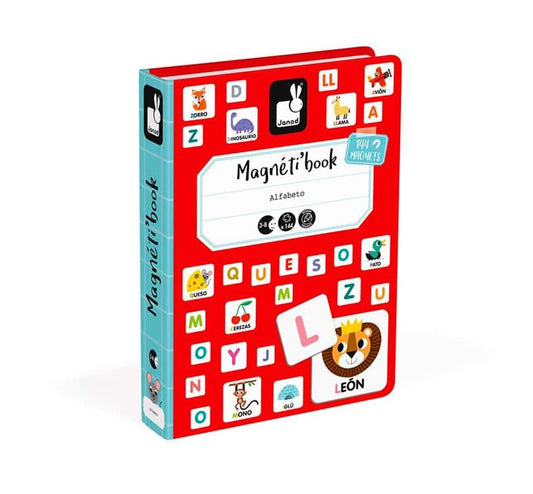 MagnetiBook Alfabeto en castellano Janod - manodesantaoficial